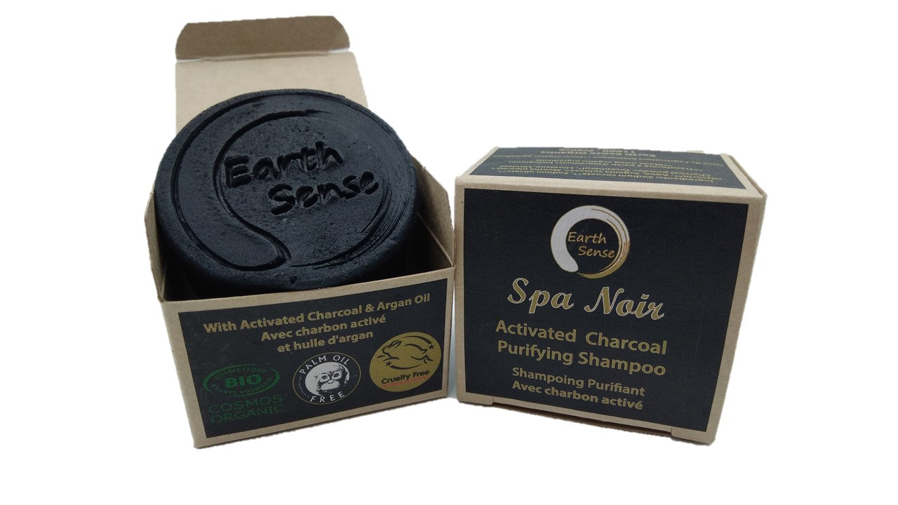 Charcoal Spa Solid Shampoo - 60g.