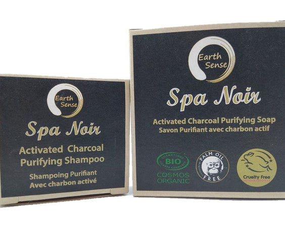 Charcoal Spa Solid Shampoo - 60g.