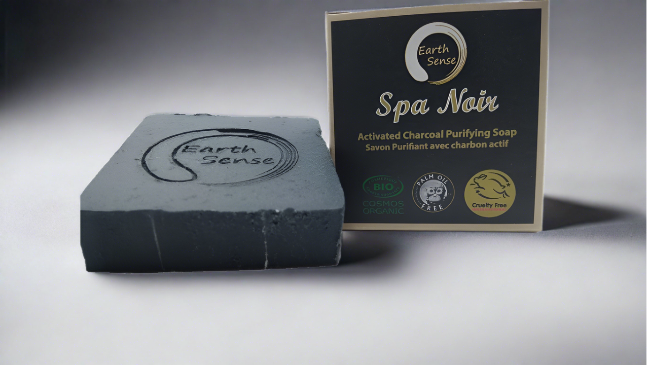 Charcoal Spa Solid Soap - 90g.