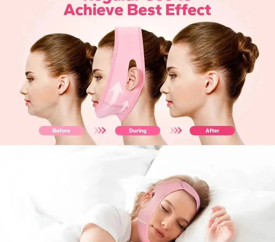 V-Line Lifting Face Strap Anti-Aging Chin & Neck Slimming Band.