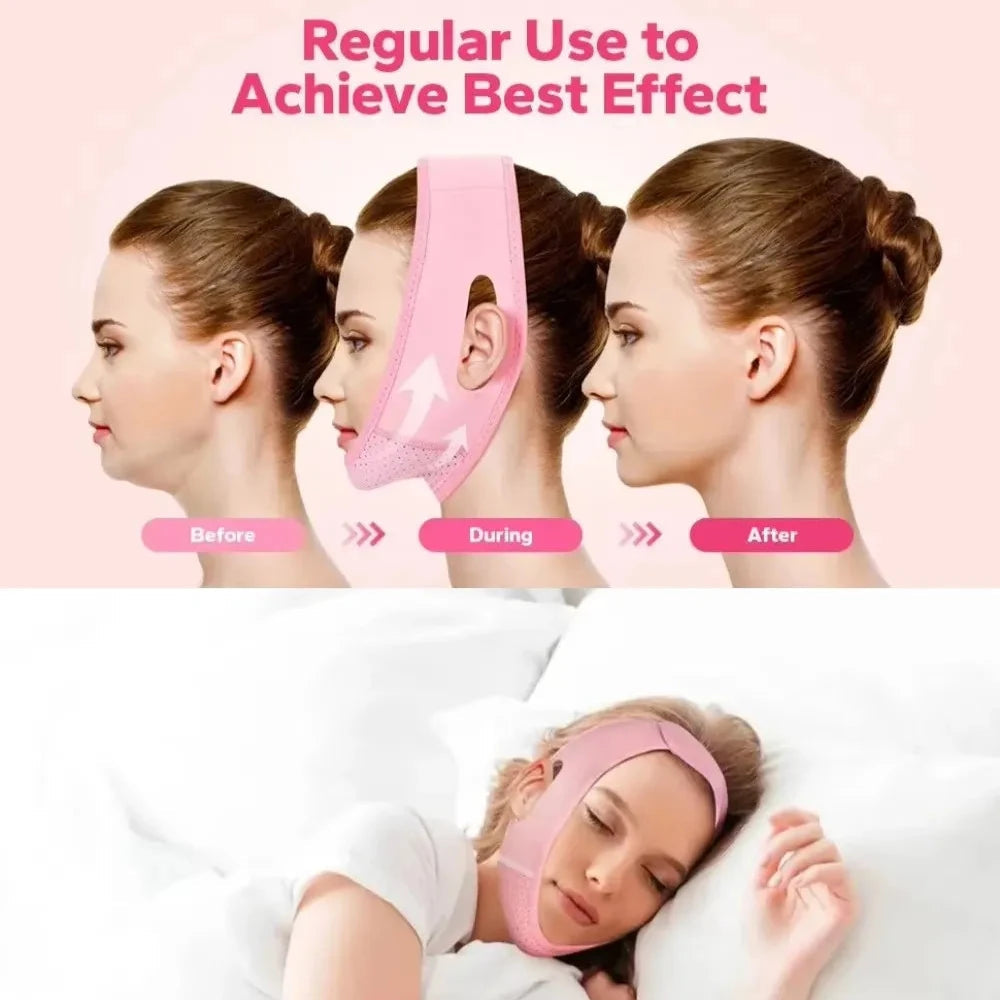 V-Line Lifting Face Strap Anti-Aging Chin & Neck Slimming Band.