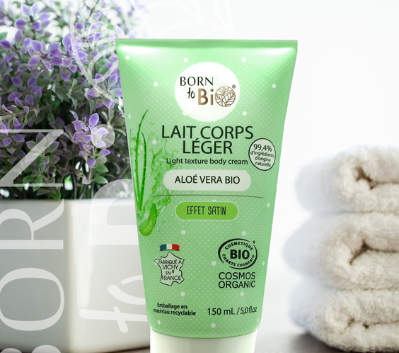Aloe Vera Body Lotion - Certifié Bio.