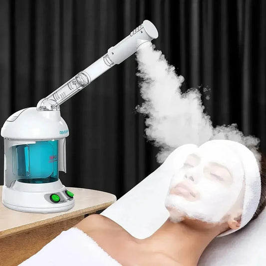 Professional Nano Steamer for Face	Ionic Mist for Clear, Healthy Skin.