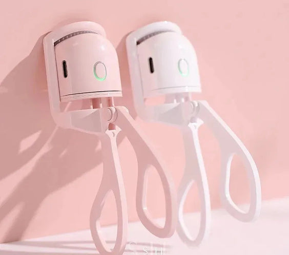 LuxCurls Electric Eyelash Curler Instant, Long-Lasting Dramatic Lift.