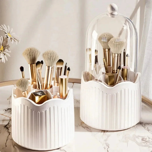 360° Rotating Makeup Organizer – Cosmetic Storage Stand.