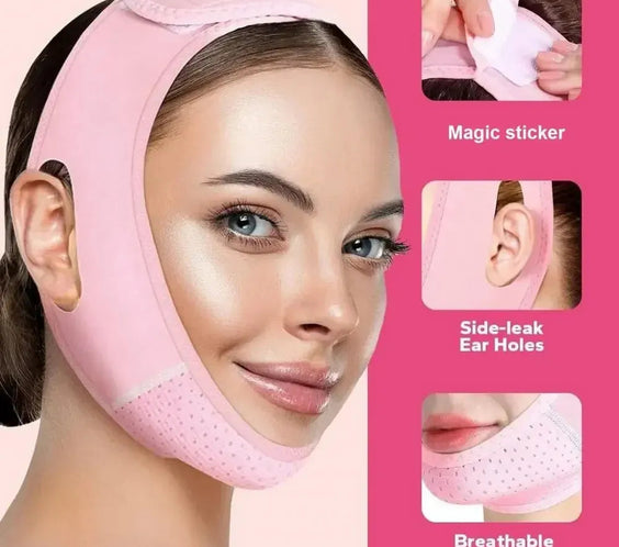 V-Line Lifting Face Strap Anti-Aging Chin & Neck Slimming Band.