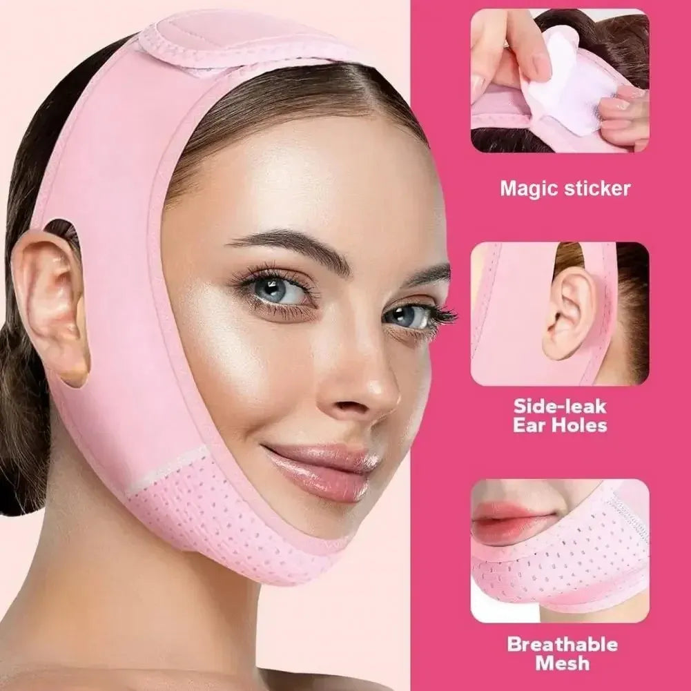 V-Line Lifting Face Strap Anti-Aging Chin & Neck Slimming Band.