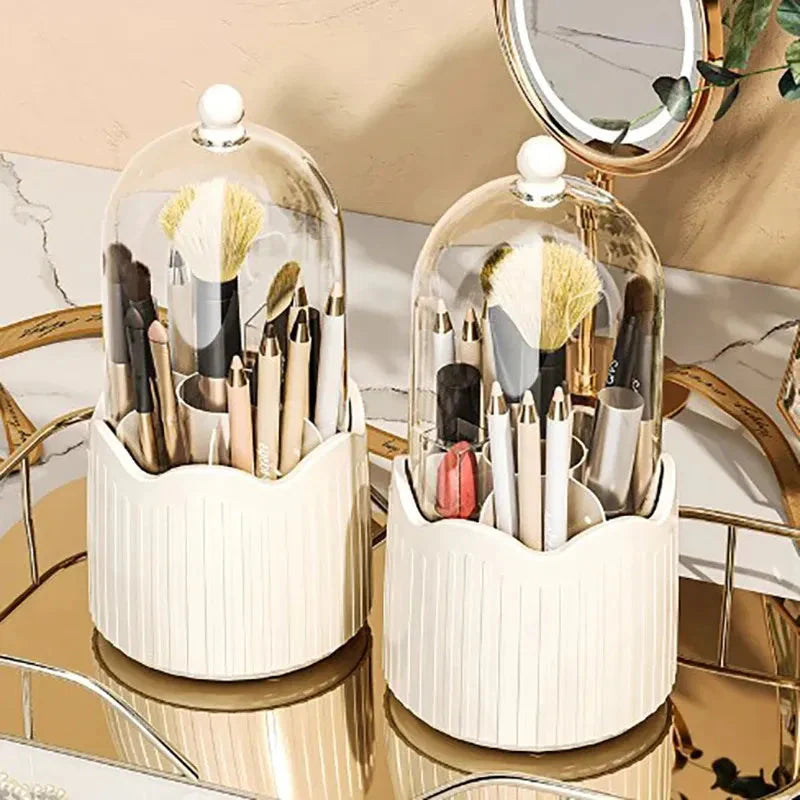 360° Rotating Makeup Organizer – Cosmetic Storage Stand.