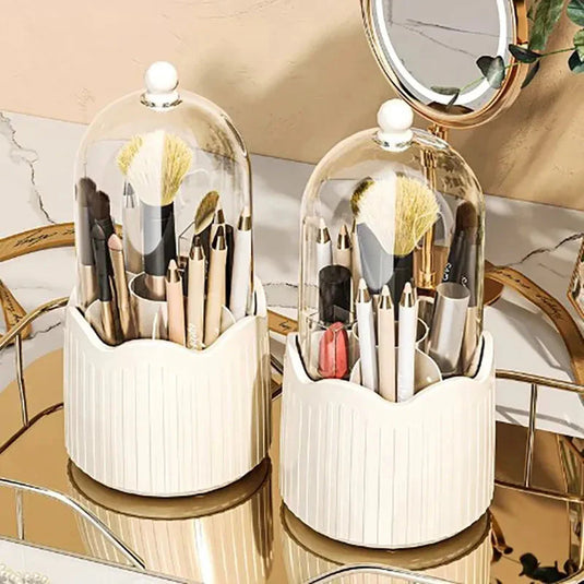 360° Rotating Makeup Organizer – Cosmetic Storage Stand.