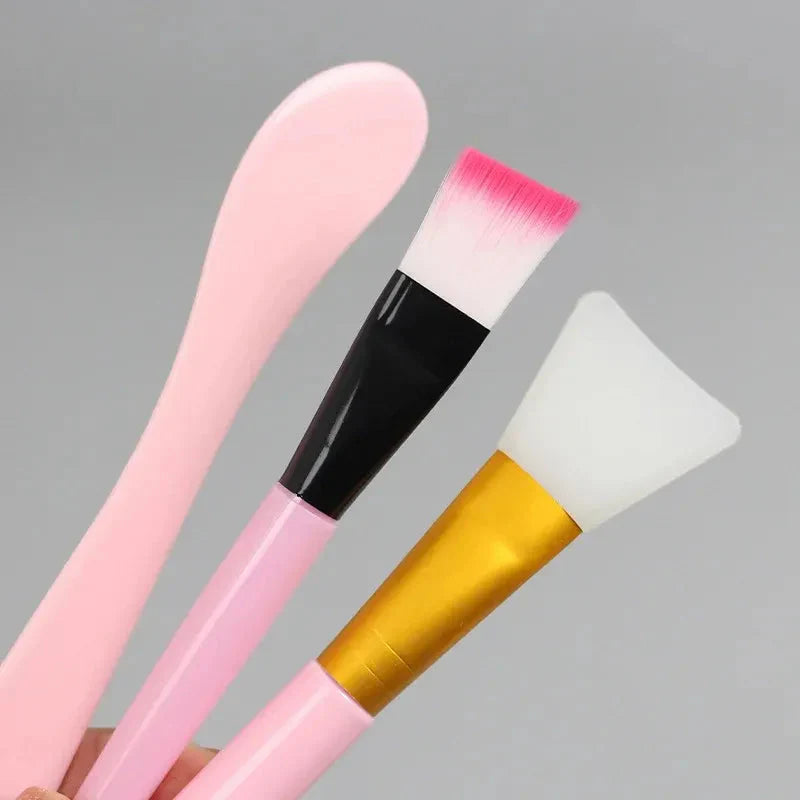 Best Face Mask Mixing Set	Bowl, Spatula & Brush for Perfect Masks.