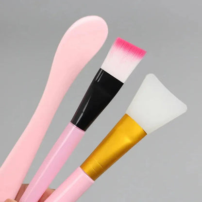 Best Face Mask Mixing Set	Bowl, Spatula & Brush for Perfect Masks.