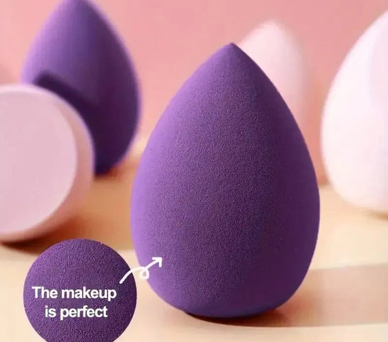 Luxury Purple Beauty Blender Collection	Multi-Shape Set for Perfect Contouring.