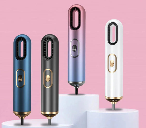 Affordable Mini Ionic Hair Dryer	Essential Travel Hair Blower for Glossy Hair.