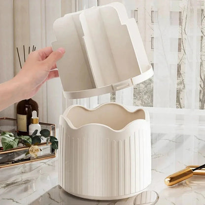 360° Rotating Makeup Organizer – Cosmetic Storage Stand.