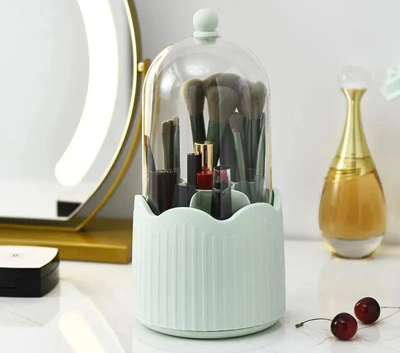 360° Rotating Makeup Organizer – Cosmetic Storage Stand.