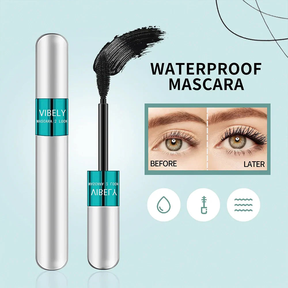 4D Silk Fiber Mascara – Long-Lasting Lash Volume.