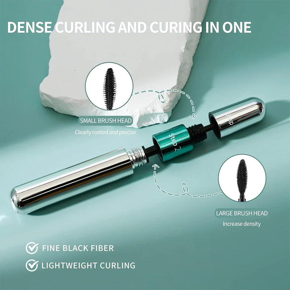 4D Silk Fiber Mascara – Long-Lasting Lash Volume.