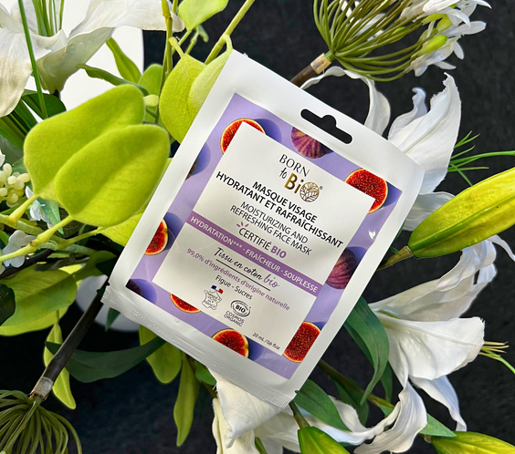 Bio Cotton Refresh Mask - Certifié Bio.