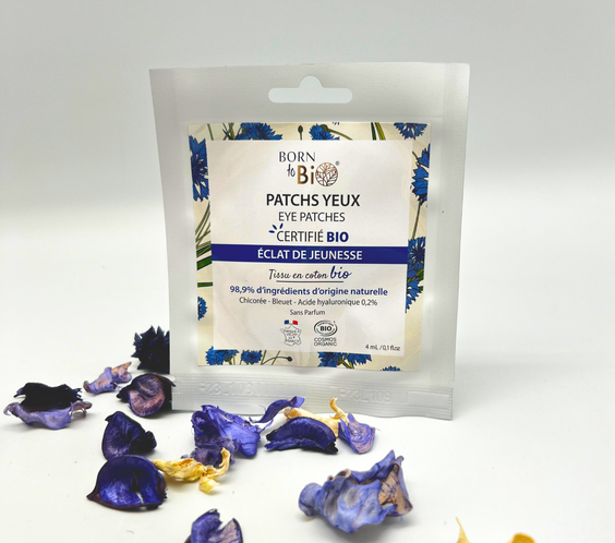Youthful Glow Eye Patches- Certifiés Bio.