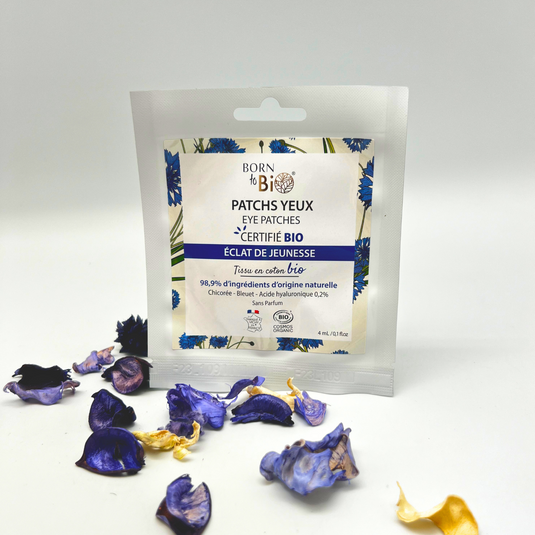 Youthful Glow Eye Patches- Certifiés Bio.
