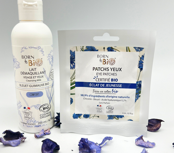 Youthful Glow Eye Patches- Certifiés Bio.