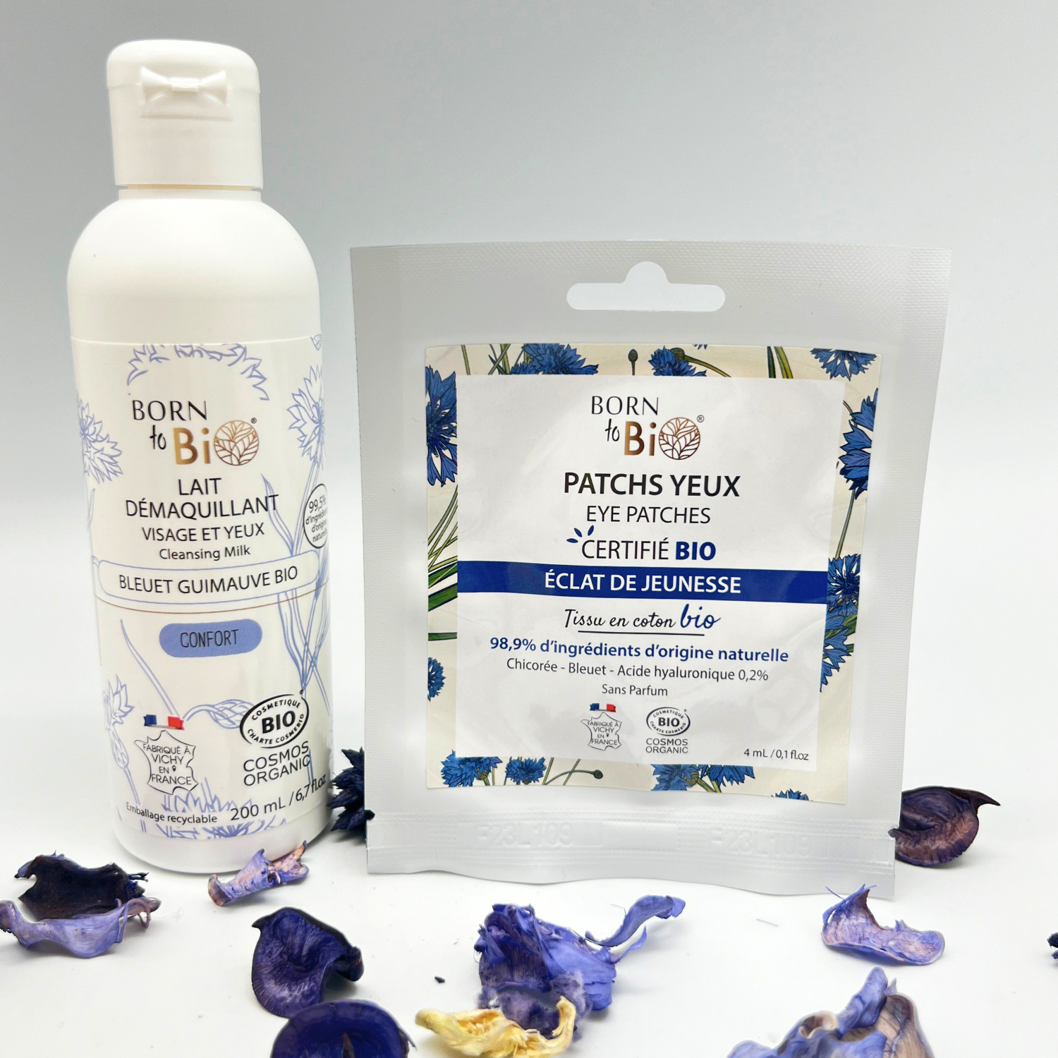 Youthful Glow Eye Patches- Certifiés Bio.